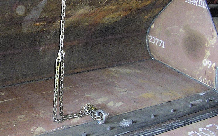 Ladeschaufel Reparatur  2