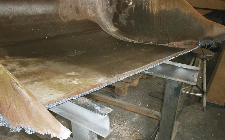 Ladeschaufel Reparatur  1